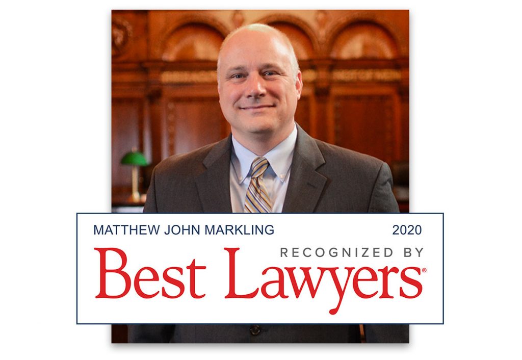 Matthew John Markling Best Lawyers 2020